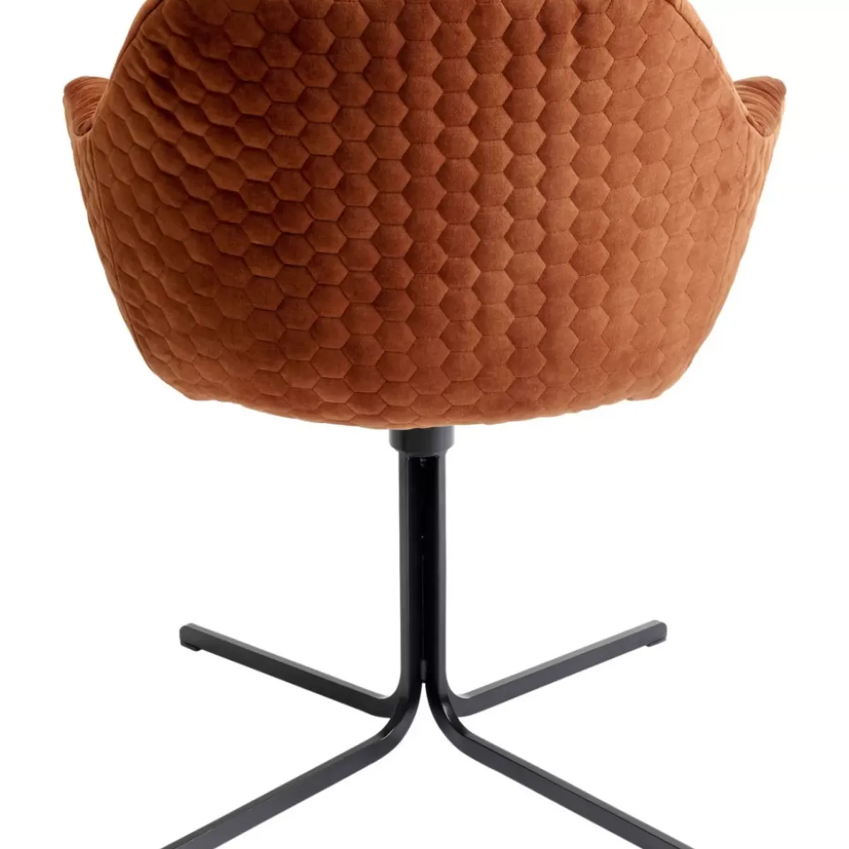 KARE Design Drehstuhl Colmar Rostrot- Stühle