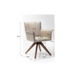 KARE Design Drehstuhl Foxy- Stühle