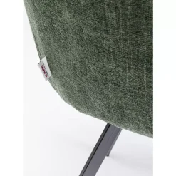 KARE Design Drehstuhl Lady Loco Coco Grun- Stühle