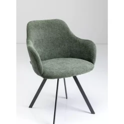 KARE Design Drehstuhl Lady Loco Coco Grun- Stühle