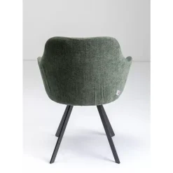 KARE Design Drehstuhl Lady Loco Coco Grun- Stühle