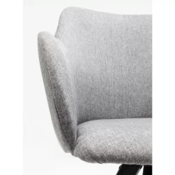 KARE Design Drehstuhl Madame Grau- Stühle