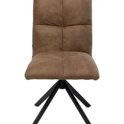 KARE Design Drehstuhl Toronto Braun- Stühle
