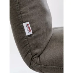 KARE Design Drehstuhl Toronto Schwarz- Stühle