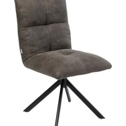 KARE Design Drehstuhl Toronto Schwarz- Stühle