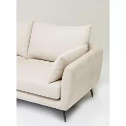 KARE Design Ecksofa Amalfi Links Creme 275Cm- Sofas & Couches
