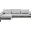 KARE Design Ecksofa Amalfi Links Grau 275Cm- Sofas & Couches