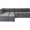 KARE Design Ecksofa Belami Grau Links- Sofas & Couches