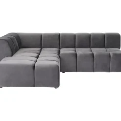 KARE Design Ecksofa Belami Grau Links- Sofas & Couches