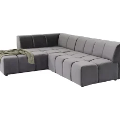 KARE Design Ecksofa Belami Grau Links- Sofas & Couches