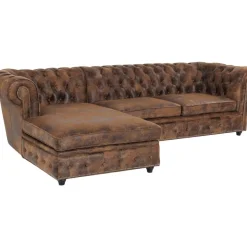 KARE Design Ecksofa Cambridge Vintage Smart L- Sofas & Couches
