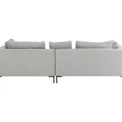 KARE Design Ecksofa Gianni Cord Grau Rechts- Sofas & Couches
