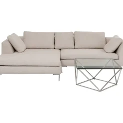 KARE Design Ecksofa Gianni Creme Links- Sofas & Couches