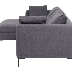 KARE Design Ecksofa Gianni Dolce Dunkelgrau Links- Sofas & Couches