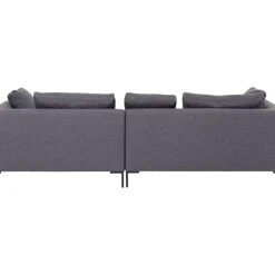 KARE Design Ecksofa Gianni Dolce Dunkelgrau Rechts- Sofas & Couches