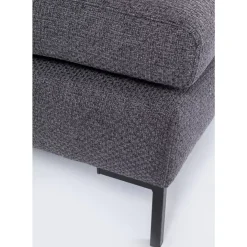 KARE Design Ecksofa Gianni Dolce Dunkelgrau Rechts- Sofas & Couches