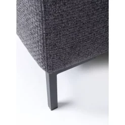 KARE Design Ecksofa Gianni Dolce Dunkelgrau Rechts- Sofas & Couches