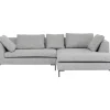 KARE Design Ecksofa Gianni Dolce Hellgrau Rechts- Sofas & Couches
