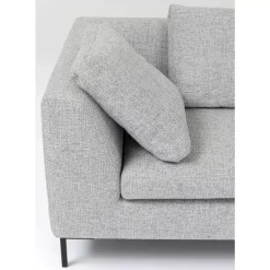 KARE Design Ecksofa Gianni Dolce Hellgrau Rechts- Sofas & Couches