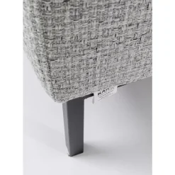 KARE Design Ecksofa Gianni Dolce Hellgrau Rechts- Sofas & Couches