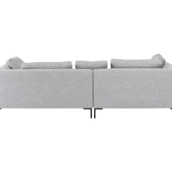 KARE Design Ecksofa Gianni Dolce Hellgrau Links- Sofas & Couches