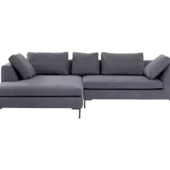KARE Design Ecksofa Gianni Grau Links- Sofas & Couches