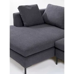 KARE Design Ecksofa Gianni Grau Links- Sofas & Couches