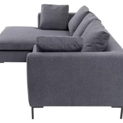 KARE Design Ecksofa Gianni Grau Links- Sofas & Couches