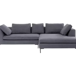 KARE Design Ecksofa Gianni Grau Rechts- Sofas & Couches