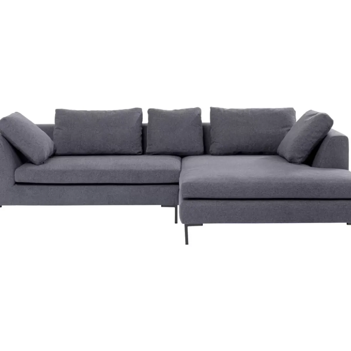 KARE Design Ecksofa Gianni Grau Rechts- Sofas & Couches