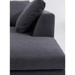 KARE Design Ecksofa Gianni Grau Rechts- Sofas & Couches
