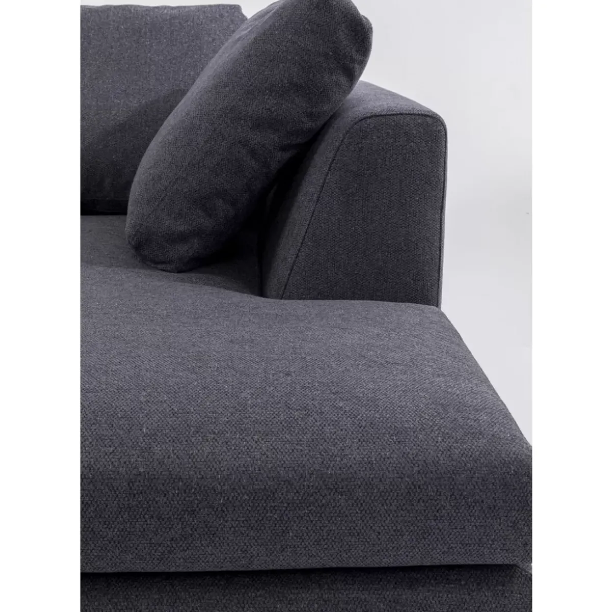 KARE Design Ecksofa Gianni Grau Rechts- Sofas & Couches