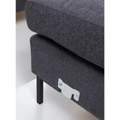 KARE Design Ecksofa Gianni Grau Rechts- Sofas & Couches