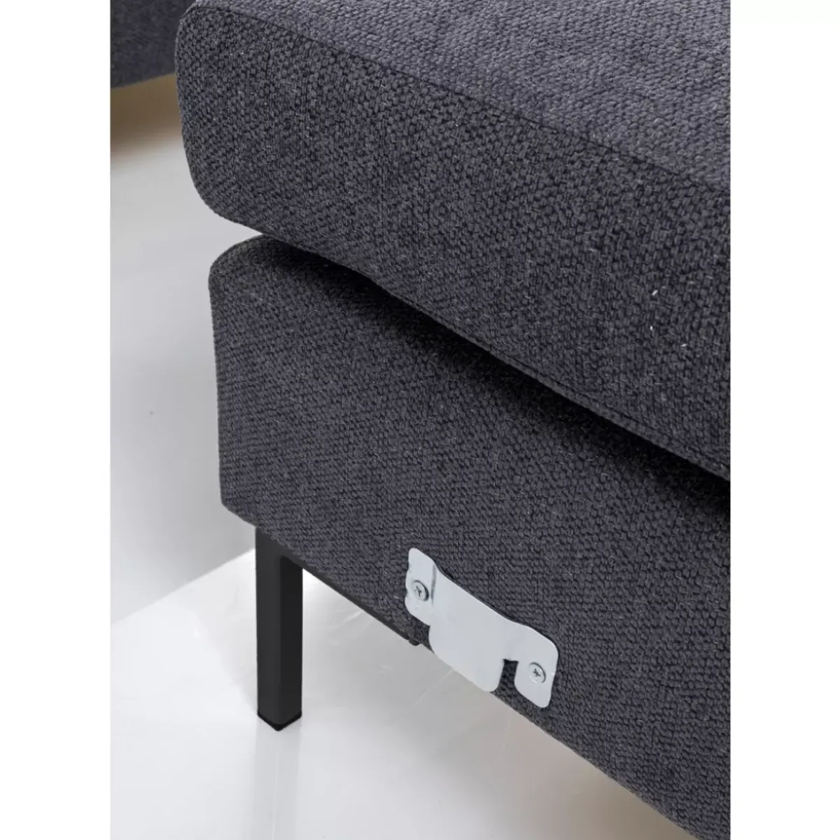 KARE Design Ecksofa Gianni Grau Rechts- Sofas & Couches