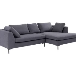 KARE Design Ecksofa Gianni Grau Rechts- Sofas & Couches