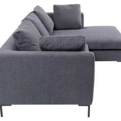 KARE Design Ecksofa Gianni Grau Rechts- Sofas & Couches