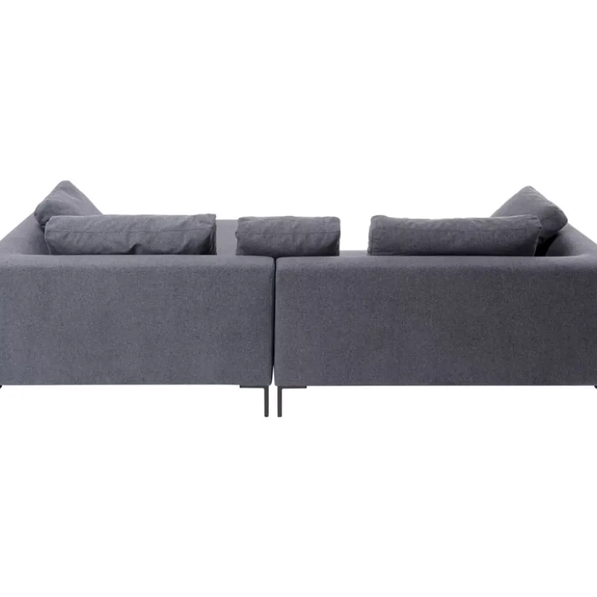 KARE Design Ecksofa Gianni Grau Rechts- Sofas & Couches