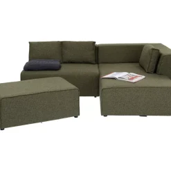 KARE Design Ecksofa Infinity Dolce Grun Rechts- Sofas & Couches