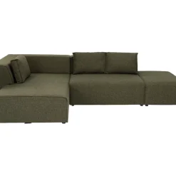 KARE Design Ecksofa Infinity Dolce Grun Links- Sofas & Couches
