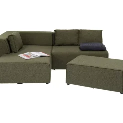 KARE Design Ecksofa Infinity Dolce Grun Links- Sofas & Couches