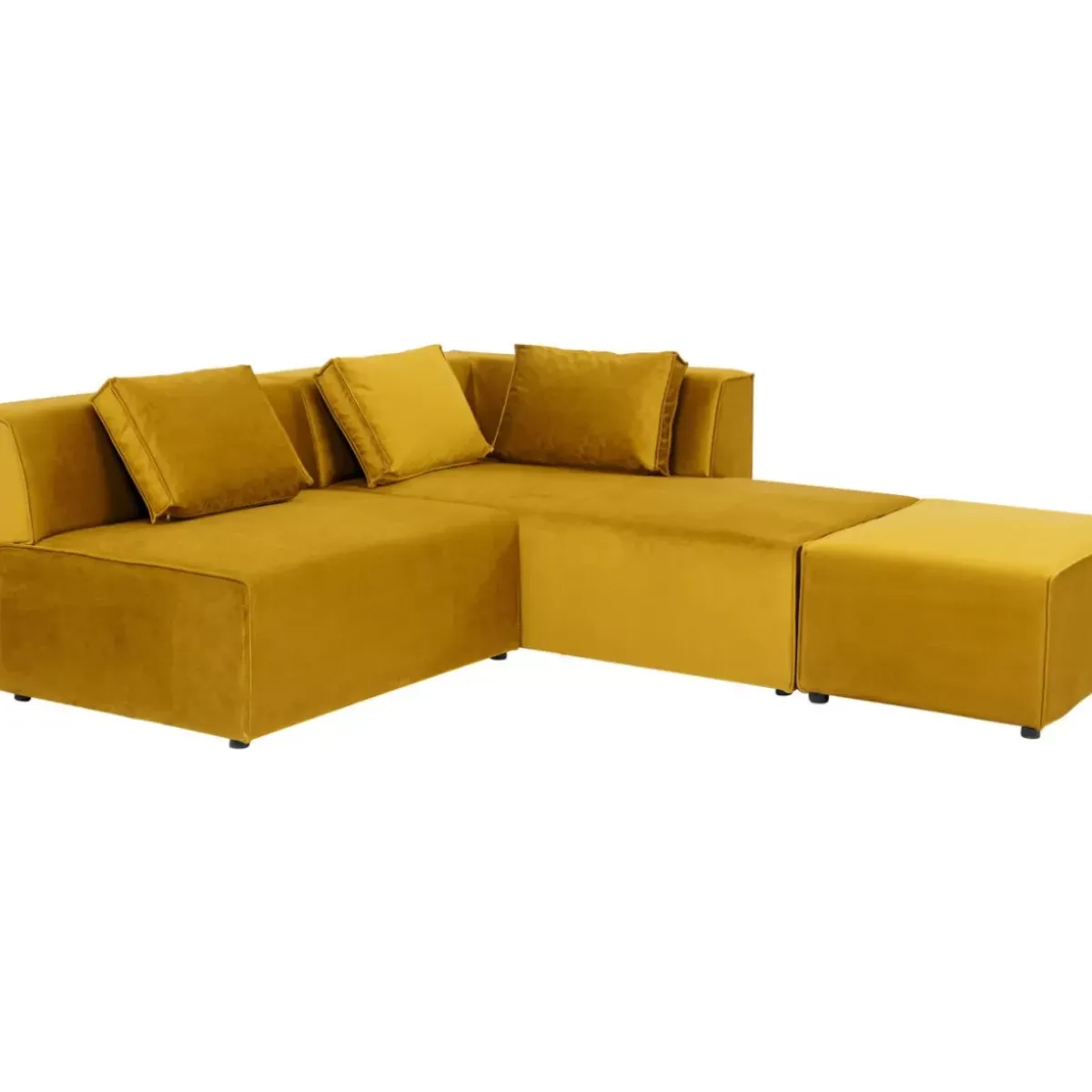 KARE Design Ecksofa Infinity Ottomane Amber Rechts- Sofas & Couches
