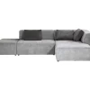 KARE Design Ecksofa Infinity Ottomane Grau Rechts- Sofas & Couches