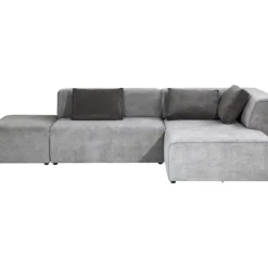 KARE Design Ecksofa Infinity Ottomane Grau Rechts- Sofas & Couches