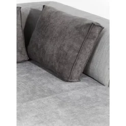 KARE Design Ecksofa Infinity Ottomane Grau Rechts- Sofas & Couches