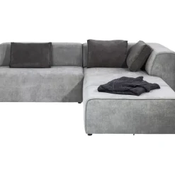KARE Design Ecksofa Infinity Ottomane Grau Rechts- Sofas & Couches