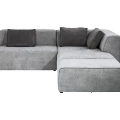 KARE Design Ecksofa Infinity Ottomane Grau Rechts- Sofas & Couches