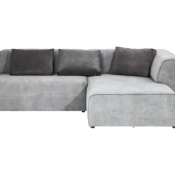 KARE Design Ecksofa Infinity Ottomane Grau Rechts- Sofas & Couches