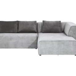 KARE Design Ecksofa Infinity Ottomane Grau Rechts- Sofas & Couches