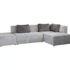 KARE Design Ecksofa Infinity Ottomane Grau Rechts- Sofas & Couches