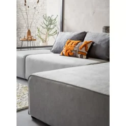 KARE Design Ecksofa Infinity Ottomane Grau Rechts- Sofas & Couches